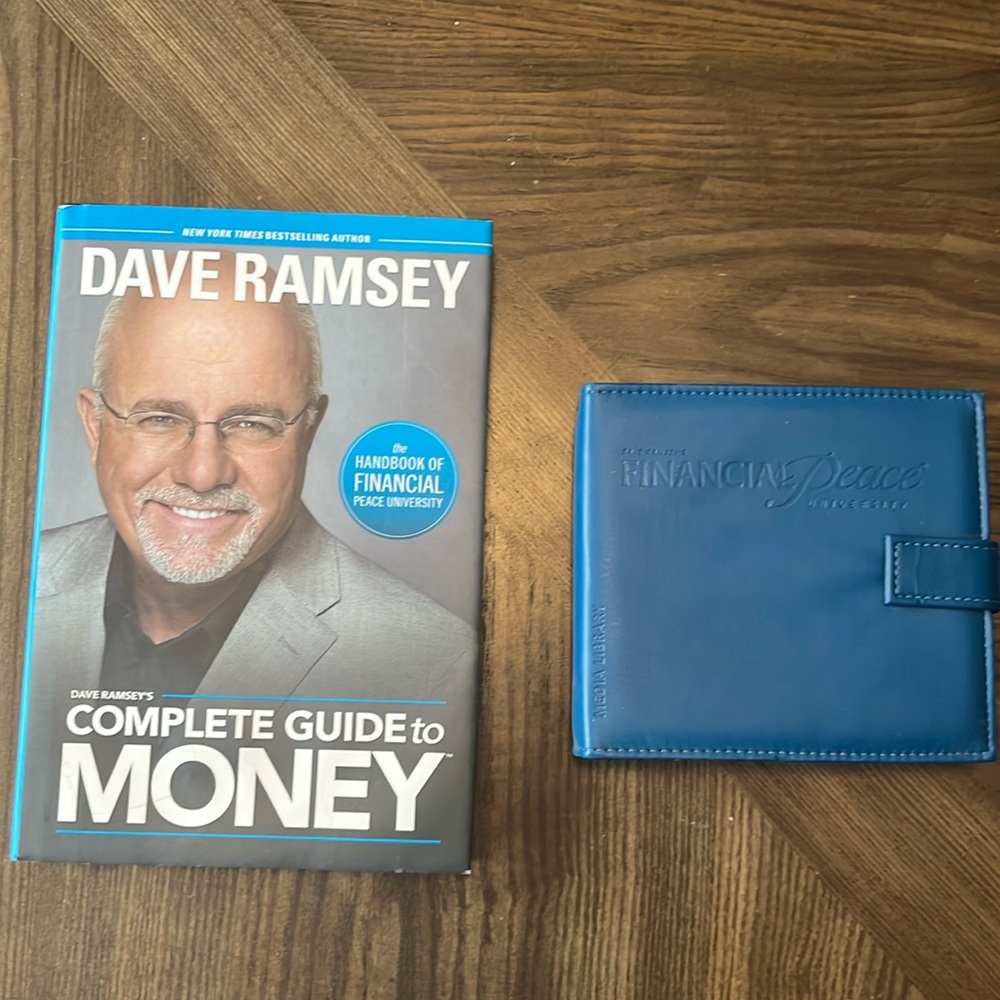 Dave Ramsey book and dvd set. Financial Peace University